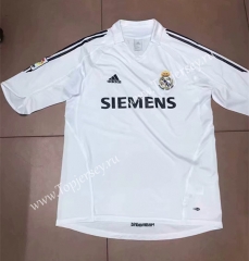 Retro Version 2006 Real Madrid White Thailand Soccer Jersey AAA