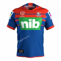2019-20 Knight Home Blue & Red Thailand Rugby Shirt