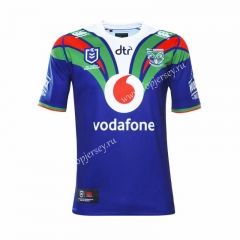 2019-20 New Zealand Warriors Home Blue Thailand Rugby Jersey