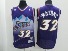 Snow Mountain Edition Utah Jazz Purple #32 NBA Jersey