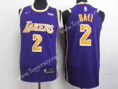 Los Angeles Lakers Purple #2 NBA Jersey