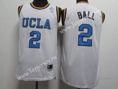 UCLA Bruins White #2 NBA Jersey-NCAA