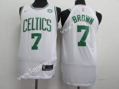 Boston Celtics White #7 NBA Jersey