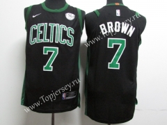 Boston Celtics Black #7 NBA Jersey