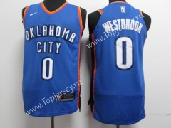 Oklahoma City Thunder Blue #0 NBA Jersey
