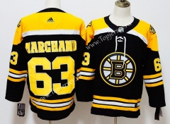 Boston Bruins Black&Yellow #63 NHL Jersey