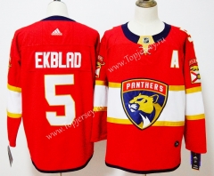 Florida Panthers Red #5 NHL Jersey