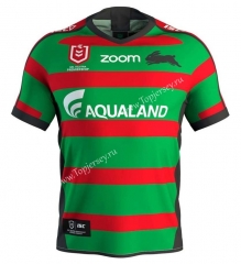 2019-2020 Sydney Rabbitohs Red and Green Thailand Rugby Jersey