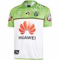 2019-2020 Raiders Away White&Green Thailand Rugby Jersey