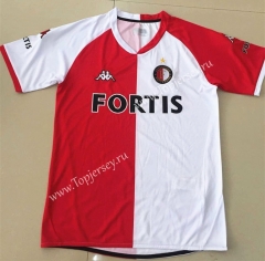 Retro Version 2008 Feyenoord Rotterdam Home Red and White Thailand Soccer Jersey AAA-AY