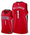 New Orleans Pelicans Red #1 NBA Jersey
