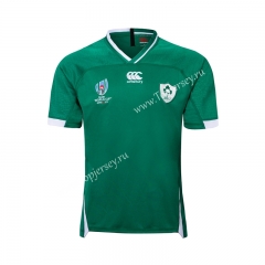 2019 World Cup Ireland Home Green Thailand Rugby Shirt