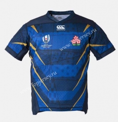2019 World Cup England Away Dark Blue Rugby Shirt
