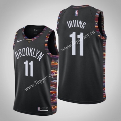 City Edition Brooklyn Nets Black #11 NBA Jersey