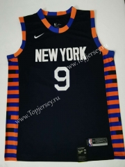 City Edition New York Knicks Black #9 NBA Jersey