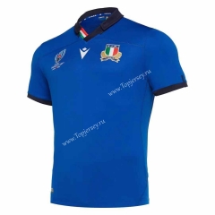 2019 World Cup Italy Blue Thailand Rugby Shirt