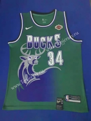Milwaukee Bucks Green #34 NBA Jersey
