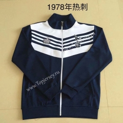 Retro Version 1978 Tottenham Hotspur Royal Blue Thailand Soccer Jacket -AY