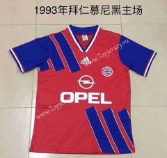 Retro Version 1993 Bayern München Home Red Thailand Soccer Jersey AAA-DG