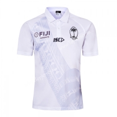 2019-2020 Fiji Home White Rugby Shirt