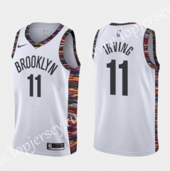 City Edition Brooklyn Nets White #11 NBA Jersey
