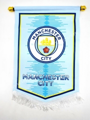 Manchester City Blue Diamond Team Flag
