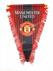 Manchester United Red Triangle Team Flag