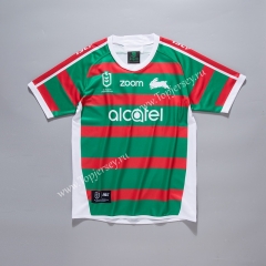 2020 South Sydney Rabbitohs Away Green&White Thailand Rugby Jersey