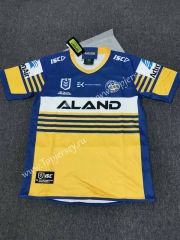 2020 Manna Fish Yellow&Blue Thailand Rugby Jersey
