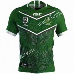 2020 All Stars Maori Green Thailand Rugby Shirt