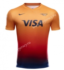 2020 Panthers Home Orange Thailand Rugby Jersey