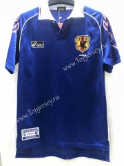 Retro Version 1998 Japan Home Blue Thailand Soccer Jersey AAA