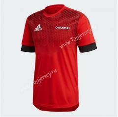 2020 Crusader Red Thailand Rugby Jersey