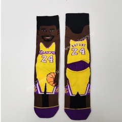 Black NBA Normal Socks