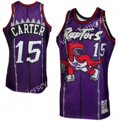 Toronto Raptors Purple #15 NBA Jersey