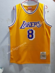 Honor Edition Los Angeles Lakers Yellow #8 NBA Jersey