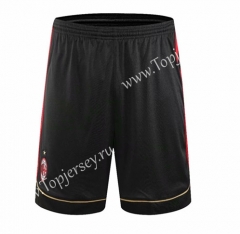Retro Version AC Milan Away Black Thailand Soccer Shorts-SL