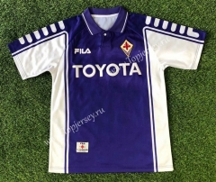 Retro Version 1990-2000 Fiorentina Purple Thailand Soccer Jersey AAA-503