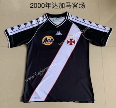 Retro Version 2000 CR Vasco da Gama Away Black Thailand Soccer Jersey AAA-AY