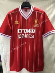 Retro Version 1984 Liverpool Home Red Thailand Soccer Jersey AAA-905
