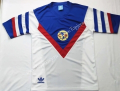 Retro Version 1987 Club América Away White Thailand Soccer Jersey AAA-912
