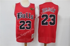 Limited Version Chicago Bulls Red #23 Old English Faded NBA Jersey