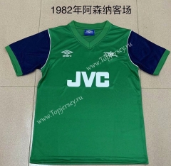 Retro Version 1982 Arsenal Away Green Thailand Soccer Jersey AAA-DG