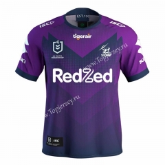 2021 Melbourne Home Purple Thailand Rugby Jersey