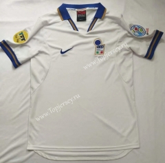 Retro Version 1996 Italy Away White Thailand Soccer Jersey AAA-912