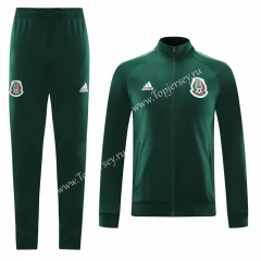 2020-2021 Mexico Green (Ribbon) Thailand Soccer Jacket Unifrom-LH