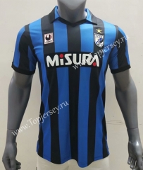 Retro Version 1988-1989 Inter Milan Home Blue&Black Thailand Soccer Jersey AAA-416