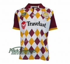 Retro Version 1995 Mustang White Thailand Rugby Shirt
