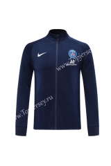 2020-2021 Paris SG Royal Blue Thailand Training Soccer Jacket -LH
