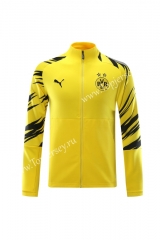 2020-2021 Borussia Dortmund Yellow Thailand Training Soccer Jacket-LH